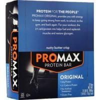 Promax, Оригинальный протеиновый батончик Хрустящая корочка с ореховым маслом 12 батончиков
