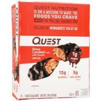 Quest Nutrition, Quest Candy батончик Клейкая карамель с арахисом 12 батончиков