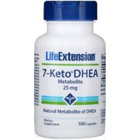 Life Extension, 7-Keto DHEA, метаболит, 25 мг, 100 капсул