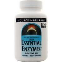 Source Naturals, Ежедневные незаменимые ферменты (500 мг) 120 капсул