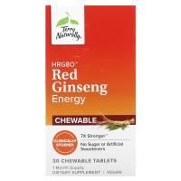 Terry Naturally, HR80 Red Ginseng Energy, 30 Easy Chew Tablets