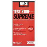 Force Factor, Test X180® Supreme, 45 таблеток