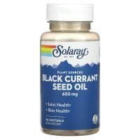 Solaray, Масло семян черной смородины, 600 мг, 90 капсул