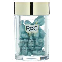 RoC, Multi Correxion, ночная сыворотка в капсулах, увлажнение и упругость, без аромата, 30 биоразлагаемых капсул