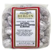 Bergin Fruit and Nut Company, Натуральный продукт, Шоколад, ириска, миндаль, 16 унц. (454 г)