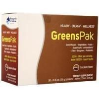 Trace Minerals Research, Greens Pak Шоколад 30 шт