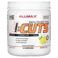 ALLMAX Nutrition, AMINOCUTS (ACUTS), Энергетический напиток, заряженный аминокислотами, сладкий чай, 7,4 унции (210 г)