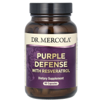 Dr. Mercola, Purple Defense с ресвератролом, 90 капсул