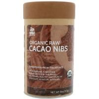 OMG! Organic Meets Good, Органическое свежее какао, кусочки какао-бобов 8 унц. (227 г.)