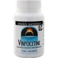 Source Naturals, Винпоцетин (10 мг) 240 таблеток