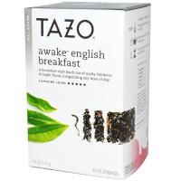 Tazo Teas, Черный чай английский завтрак, 20 фильтр-пакетиков, 1.8 унций (51 г)