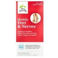 EuroPharma, Terry Naturally, Terry Naturally, Healthy Feet & Nerves, здоровые ноги и нервы, 120 капсул