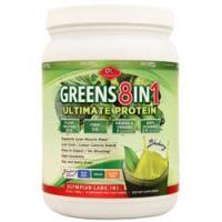 Olympian Labs, Greens Protein 8 in 1 Ultimate Protein Черника 658 грамм