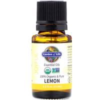 Garden of Life, 100% Organic & Pure, Essential Oils, Joyful, Lemon, 0.5 fl oz (15 ml)