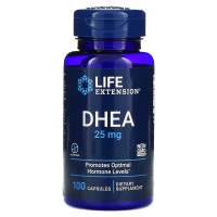 Life Extension, DHEA, 25 мг, 100 капсул