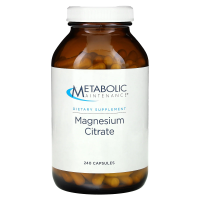 Metabolic Maintenance, цитрат магния, 250 капсул