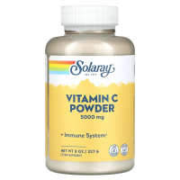 Solaray, Витамин C в порошке, 5000 мг, 8 унц. (227 г)