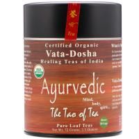 The Tao of Tea, Сертифицированный органический, Vata-Dosha, Аюрведический, без кофеина 2.5 унции (72 г)