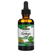 Nature's Answer, 'Гинкго без спирта, 500 мг, 2 жидких унций (60 мл)