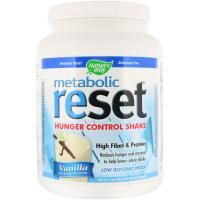 Nature's Way, Metabolic Reset, Hunger Control Shake, Vanilla, 1.4 lbs (630 g)