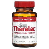 Master Supplements, Тералак, биорегенерирующий пробиотик, 30 капсул
