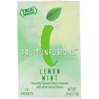 True Citrus, True Lemon, Fruit Infusion, Lemon Mint, 10 Packets, .26 oz (7.5 g)