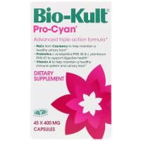 Bio-Kult, Pro-Cyan, Продвинутая формула тройного действия, 400 мг, 45 капсул
