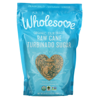 Wholesome Sweeteners, Inc., Органический турбинадо, нерафинированный тростниковый сахар, 24 унции (680 г)