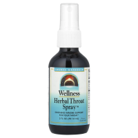 Source Naturals, Wellness, травяной спрей для горла, 2 жидкие унции (59,14 мл)