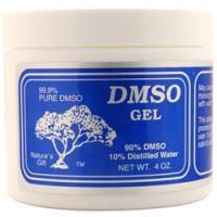 DMSO, Гель Диметилсульфоксид - 90%, 4 унции