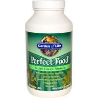 Garden of Life, Идеальная еда, Супер зелёная формула, 300 вегетарианских капсуловидных таблеток