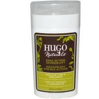 Hugo Naturals, Дезодорант двойного действия, мексиканский лайм и бергамот, 42,5 г