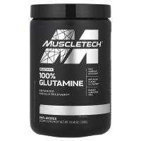 Muscletech, Essential Series, Platinum 100%, глютамин, без добавок, 5 г, 300 г (10,58 унции)