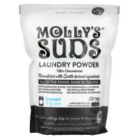Molly's Suds, Стиральный порошок, суперконцентрированный, без отдушек, 47 унц. (1,33 кг)