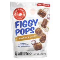 Made in Nature, Organic, Figgy Pops, Nutter & Jelly Supersnacks, 3.8 oz (108 g)