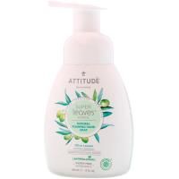 ATTITUDE, Super Leaves Science, натуральное жидкое мыло для рук, с экстрактом листьев оливкового дерева, 10 ж. унц. (295 мл)