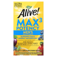 Nature's Way, Живой! Max3 Daily, Мультивитамины для мужчин, 90 таблеток