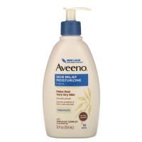 Aveeno, Active Naturals, Спокойствие кожи, Лосьон с легким ароматом, Питательный кокос, 12 ж. унц.(354 мл)