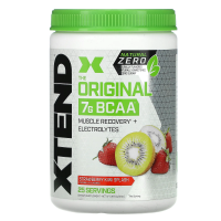 Xtend, The Original, Natural Zero, 7 г аминокислот с разветвленной цепью (BCAA), со вкусом клубники и киви, 367,5 г (13 унций)