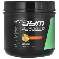 JYM Supplement Science, Pre JYM, перед тренировкой, высокоэффективное средство, апельсин и манго, 520 г (1,1 фунта)