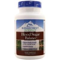 Ridgecrest Herbals, Баланс сахара в крови 120 вег капсул