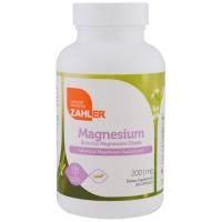 Zahler, Magnesium, 200 mg, 60 Capsules