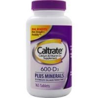 Caltrate, 600 + D плюс минералы 165 таблеток