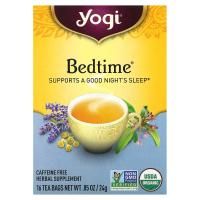 Yogi Tea, Bedtime, без кофеина, 16 чайных пакетиков, 0,85 унции (24 г)