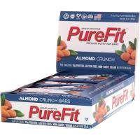 Purefit, Premium Nutrition Bars, Хрустящий Миндаль, 15 штук по 2 унции (57 г) каждая
