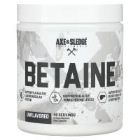 Axe & Sledge Supplements, Basics, бетаин, без добавок, 100 г (3,53 унции)