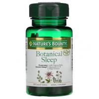 Nature's Bounty, Botanical Sleep, Без мелатонина, 30 таблеток, покрытых оболочкой