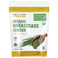 California Gold Nutrition, Superfoods, органический порошок пырея, 8,5 унции (240 г)