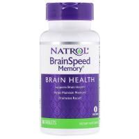 Natrol, Для памяти  и скорости работы мозга, 60 таблеток