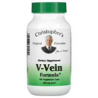 Christopher's Original Formulas, Препарат V-Vein , 500 мг, 100 вегетарианских капсул
